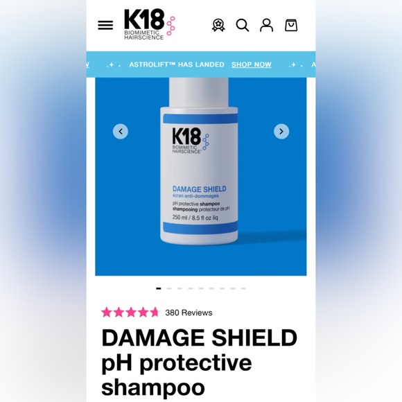 K18 Damage Shield Shampoo and Conditioner - Picture 2 of 7